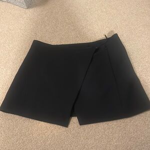 Zara black skort brand new